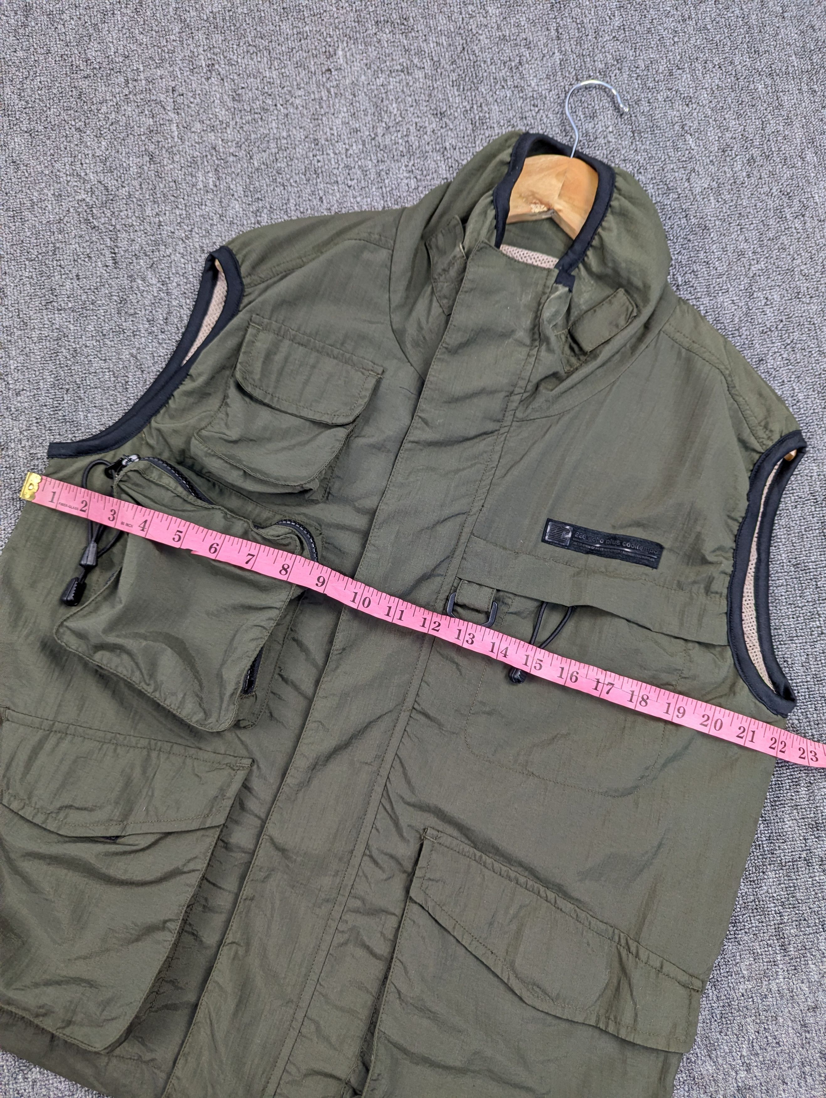 Japanese Brand 226 Echo Cooltempo Tokyo Multipocket Vest Jacket Size US S / EU 44-46 / 1 - 13 Thumbnail
