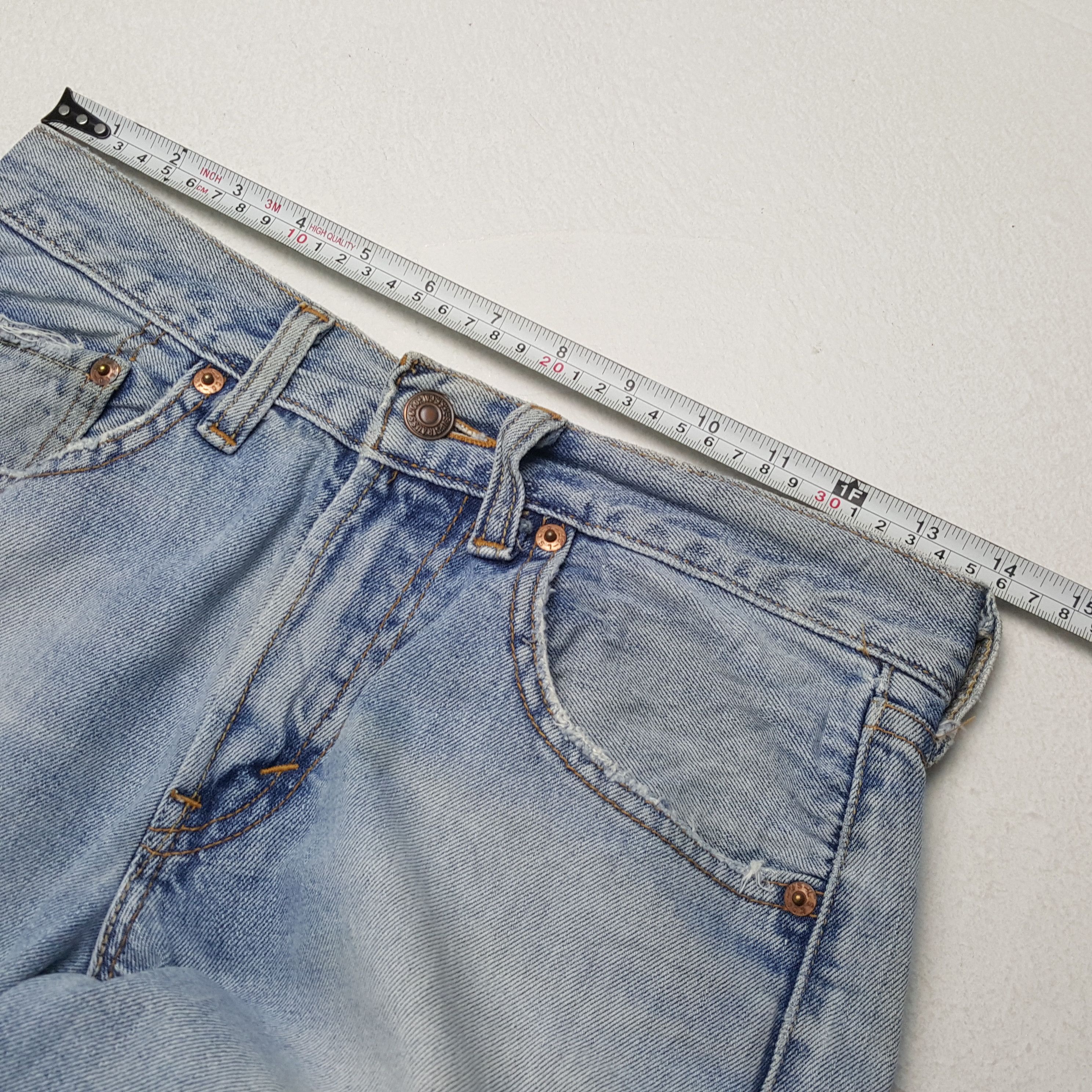 Levi's × Vintage LEVIS American Streetwear Bootcut Style Distressed Jeans Size 28" / US 6 / IT 42 - 7 Thumbnail