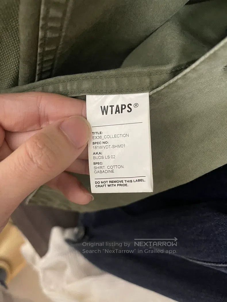 Wtaps Wtaps Two military green workwear shirts Size US S / EU 44-46 / 1 - 8 Thumbnail