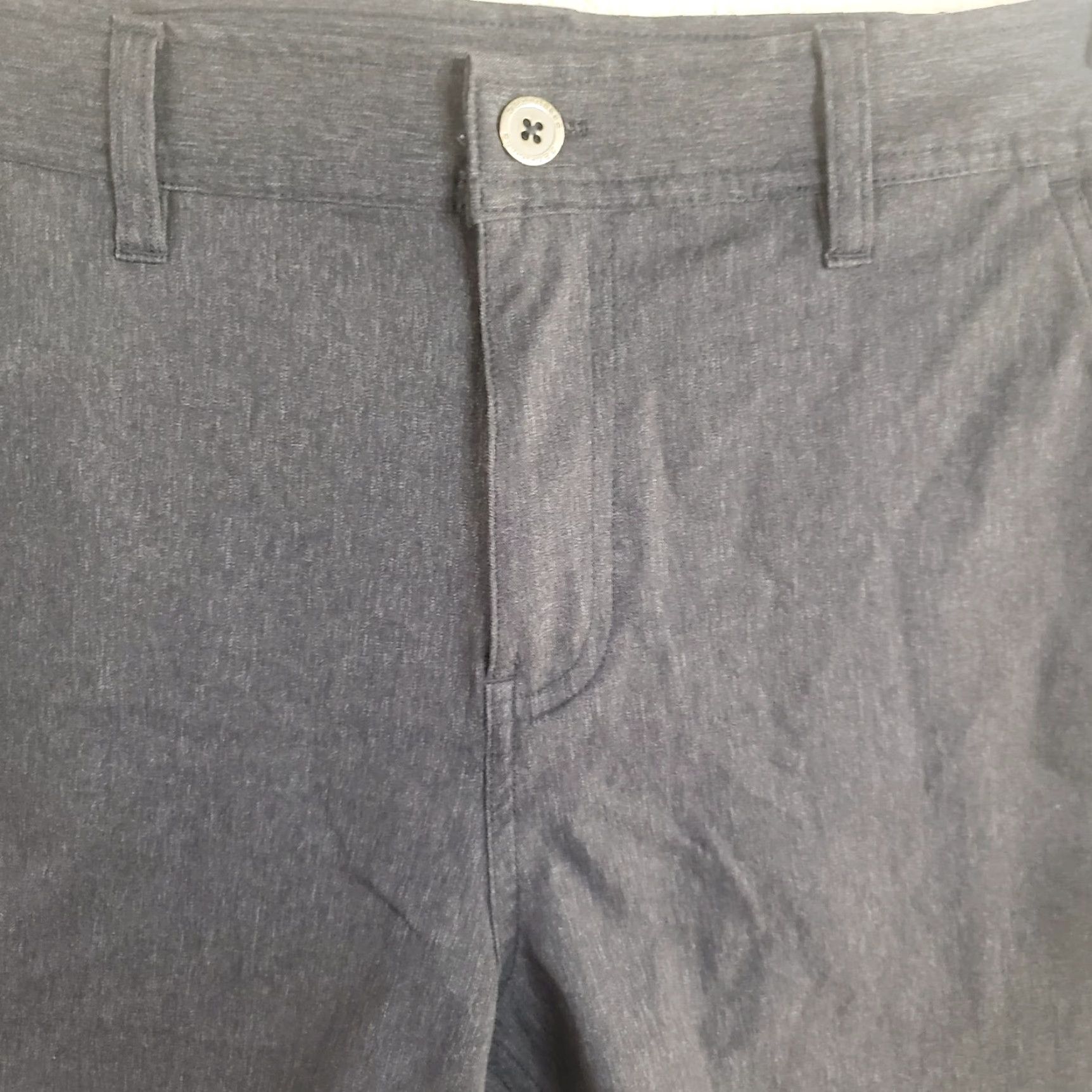 Vintage 32 Degrees Cool Men's 32x7 Grayish Blue Stretch Performance Soft Touch Shorts Size US 31 - 3 Thumbnail