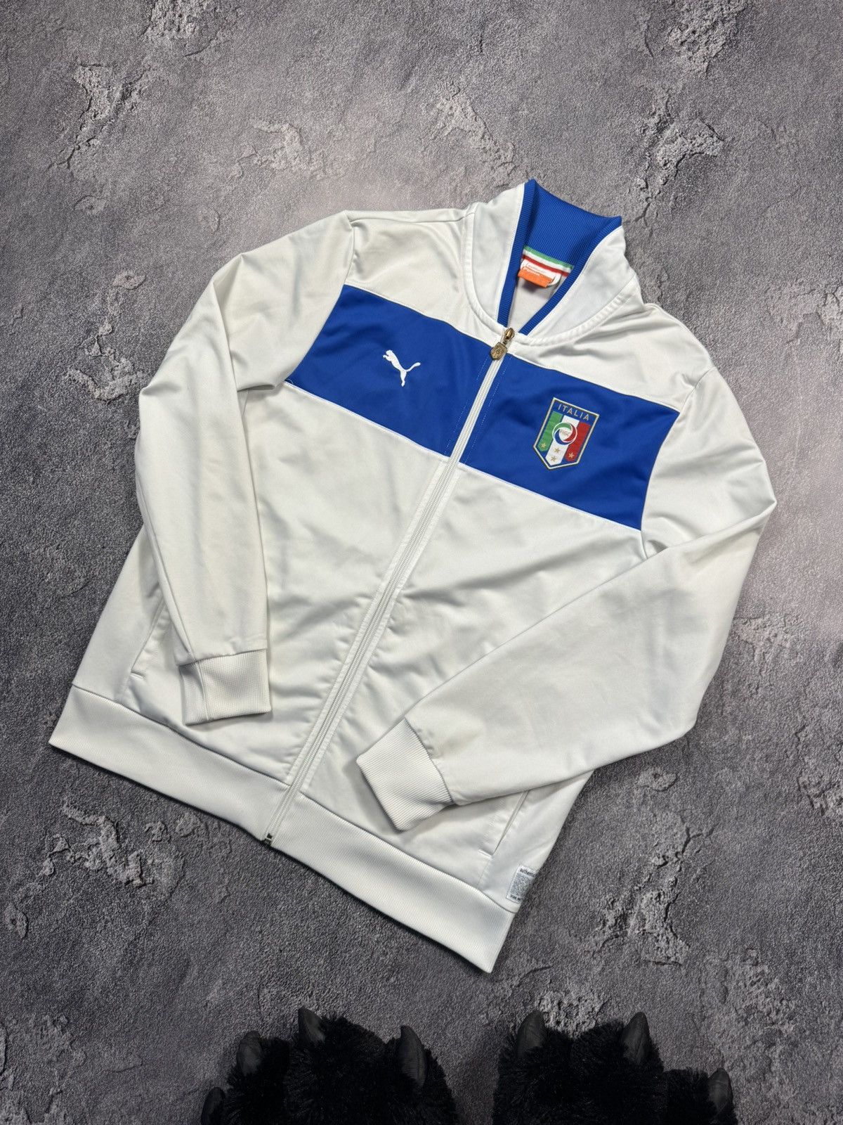 Puma Puma x FIGC Italia Track Jacket — Excellent Condition Size US L / EU 52-54 / 3 - 1 Thumbnail