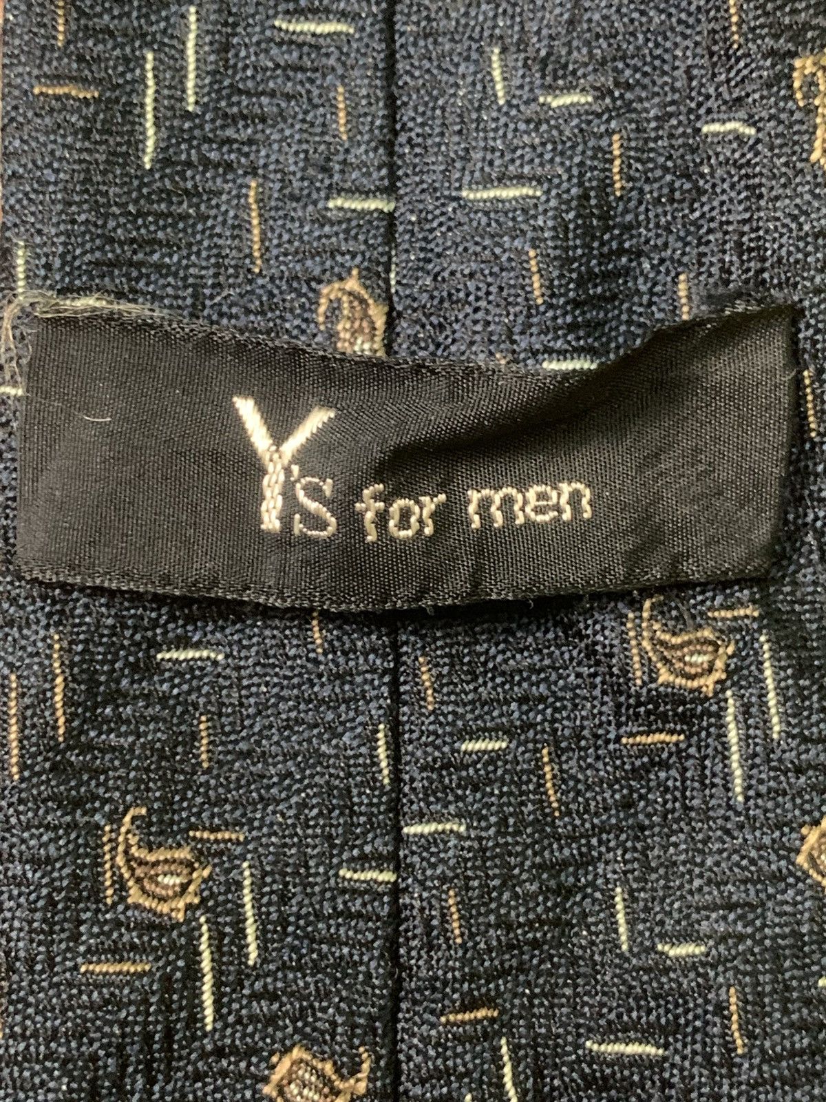 Designer × Y's for Men × Yohji Yamamoto Rare Design Vintage Y’s For Men yohji Yamamoto Ties Size ONE SIZE - 5 Thumbnail