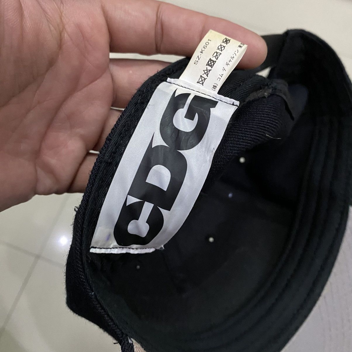 Comme des Garcons × Japanese Brand COMME DES GARÇON SNAPBACK HAT Size ONE SIZE - 5 Thumbnail