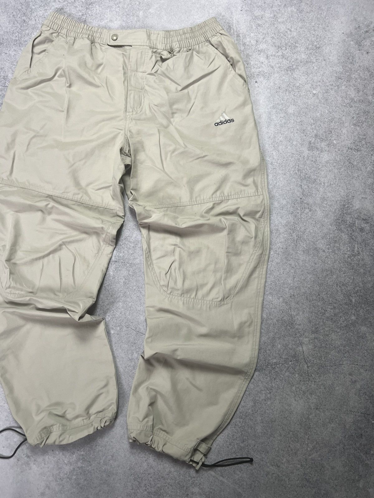 Adidas Vintage Adidas 90s Nylon Baggy Parachute Drill Y2K Pants Size US 30 / EU 46 - 3 Thumbnail