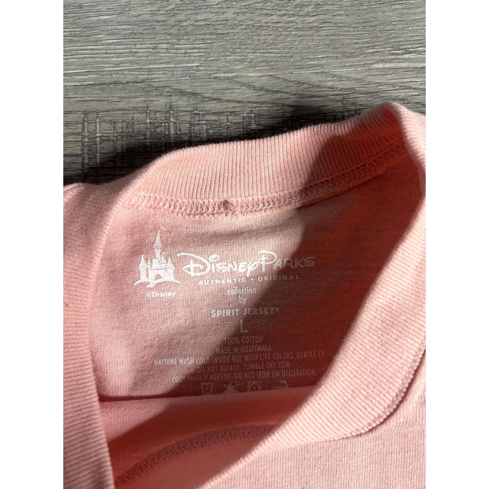 Disney Disney Parks Spirit Jersey Shirt Womens L Pink Minnie Garden Party Epcot Size L / US 10 / IT 46 - 5 Thumbnail