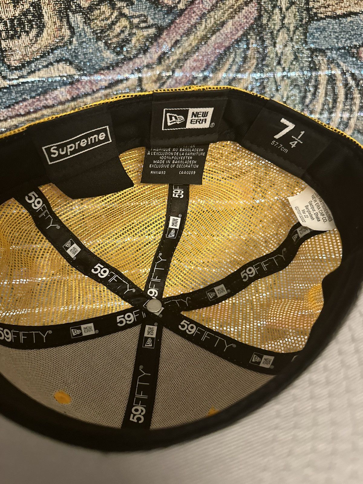 Supreme Supreme yellow hat Size ONE SIZE - 4 Thumbnail