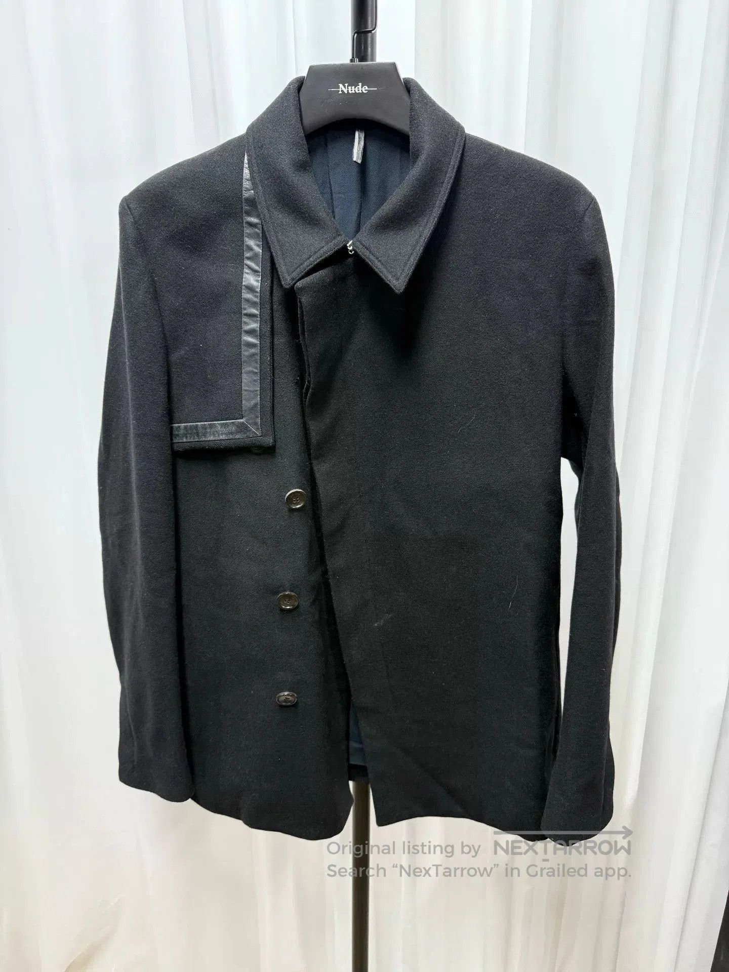 Dior Dior Homme Panel Coat with Missing Button. Size US L / EU 52-54 / 3 - 1 Thumbnail