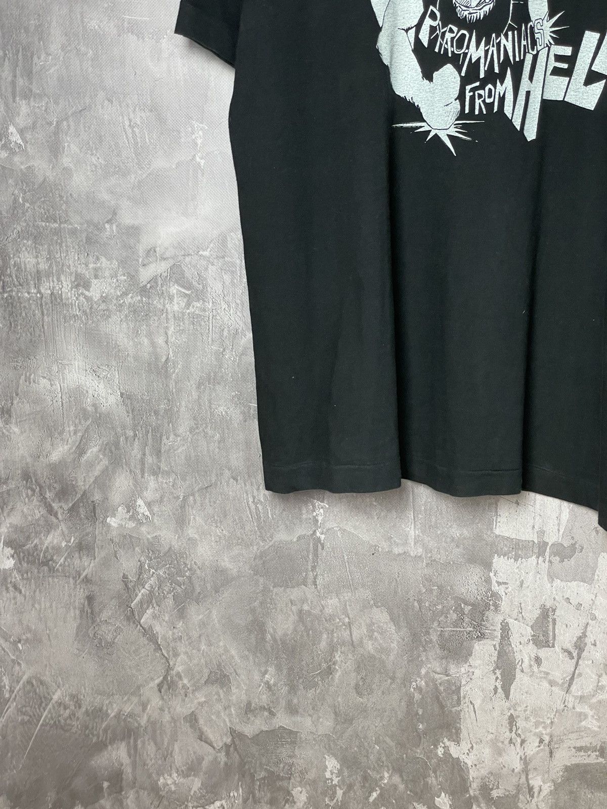 Band Tees × Vintage Vintage pyromaniacs from hell band t shirt y2k singlestitch Size US L / EU 52-54 / 3 - 5 Thumbnail