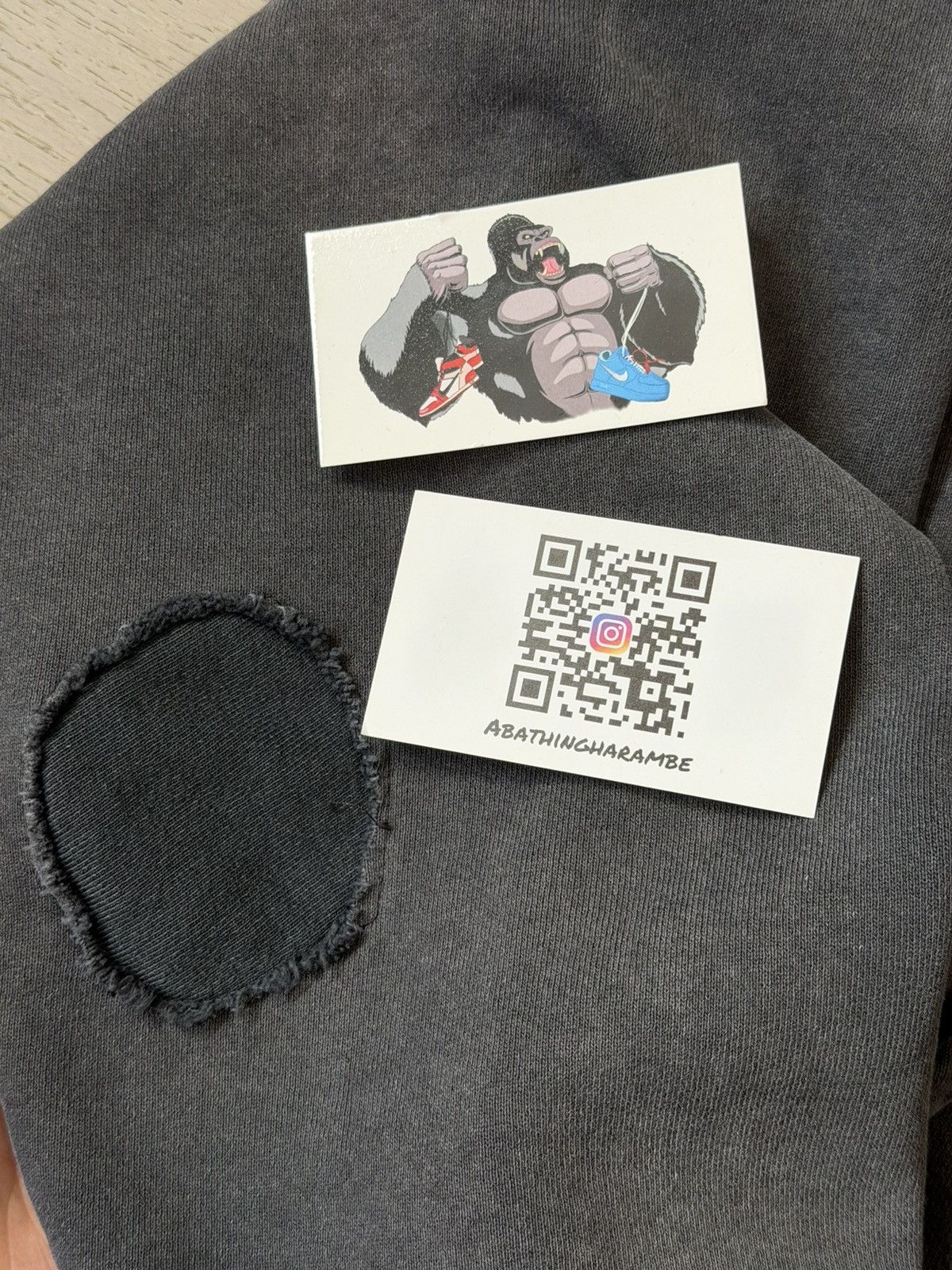 Enfants Riches Deprimes Enfants Riches Deprimes Logo Raglan Afterhood Light Black Size US XL / EU 56 / 4 - 6 Thumbnail