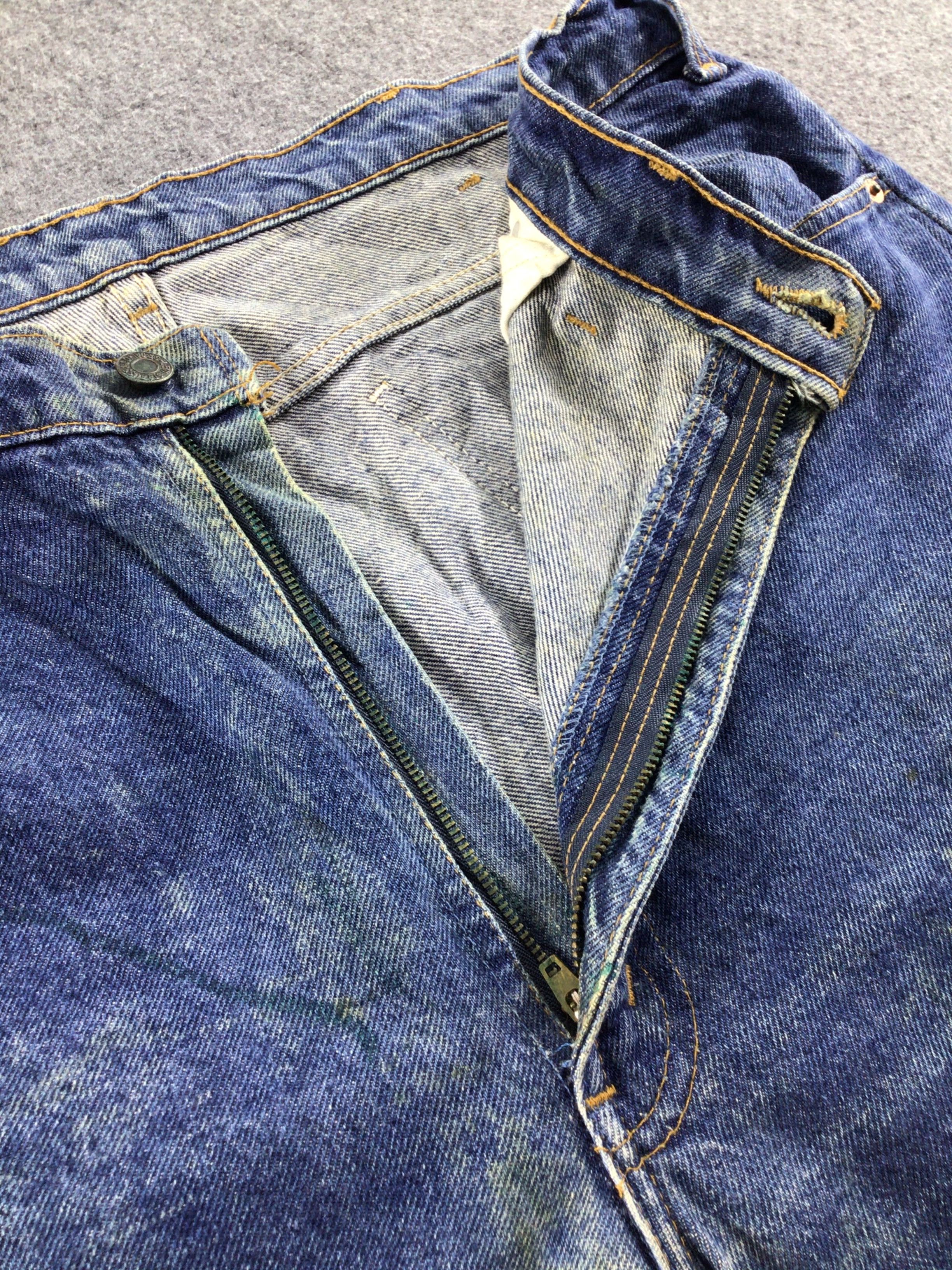 Levi's Vintage 80s Levis 619 Orange Tab Jeans-J316 Size US 37 - 8 Thumbnail
