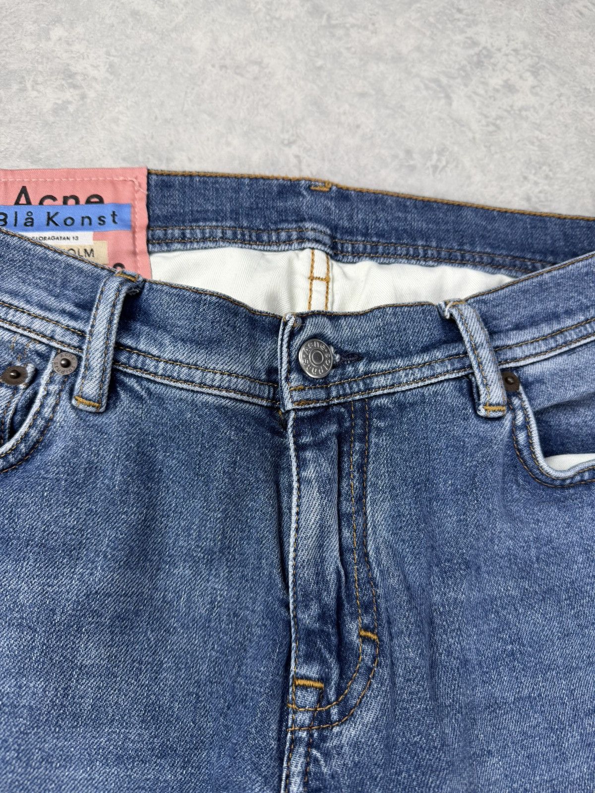 Acne Studios Acne Studios North Mod Blue Denim Jeans Size 30x32 Size US 30 / EU 46 - 4 Thumbnail