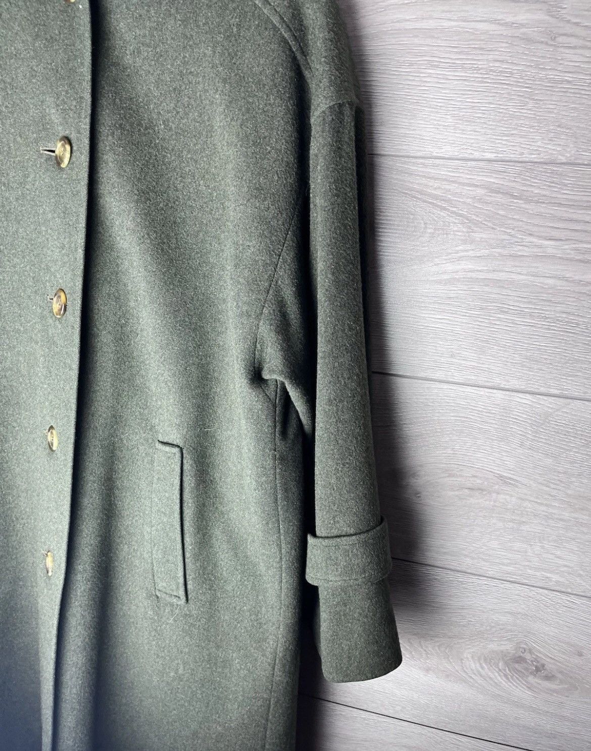 Aquascutum Vintage men’s aquascutum trench coat made in 🇬🇧 wool Size US L / EU 52-54 / 3 - 5 Thumbnail