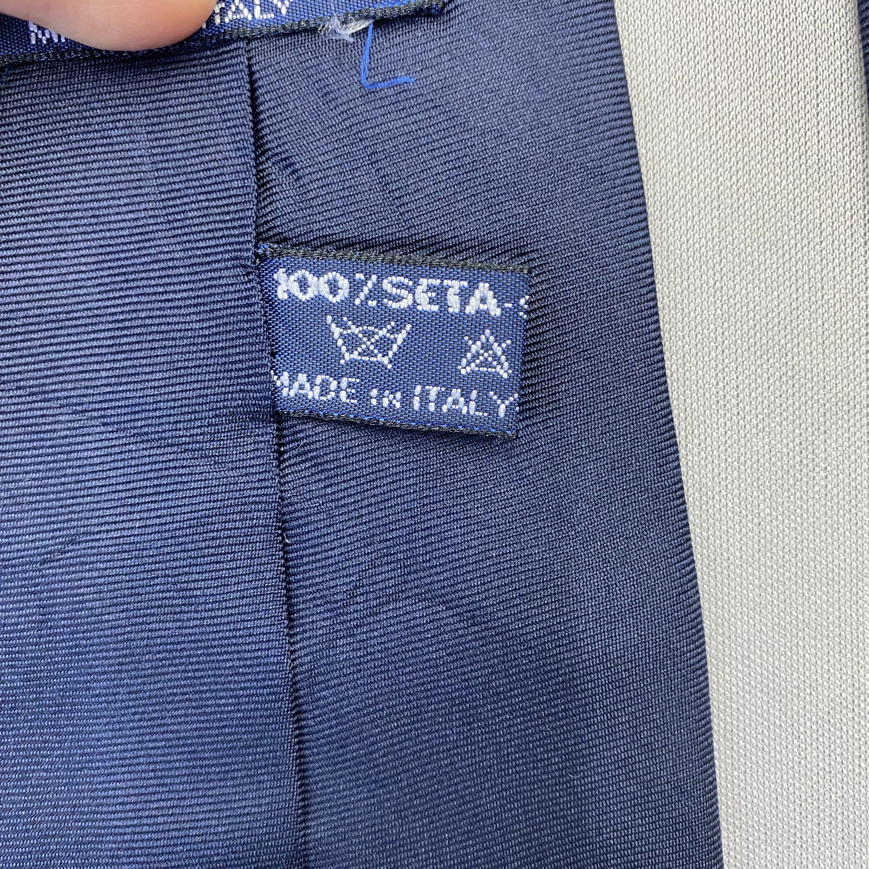 Mila Schon Vintage Mila Schon SILK Necktie Cravate Pure Silk Neck Tie Size ONE SIZE - 7 Thumbnail