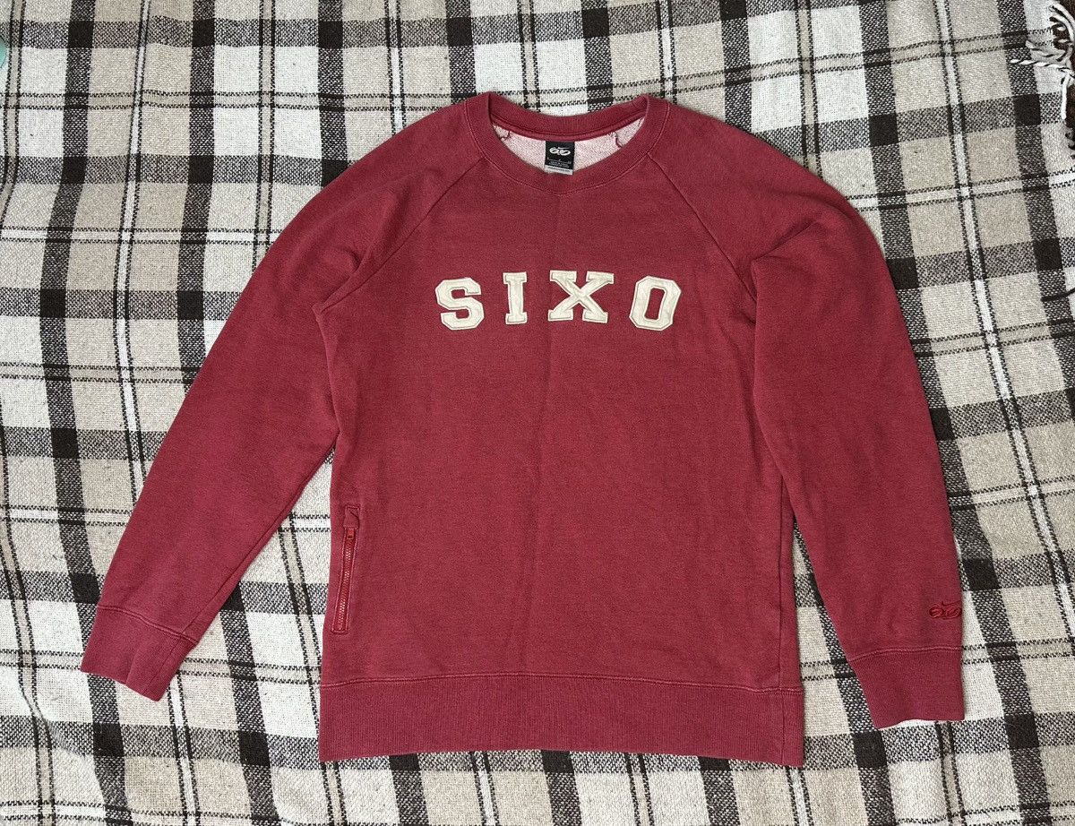 Nike SB Nike 6.0 SIXO SB Sweatshirt Stitched Logos Bordo Size S-M Size US S / EU 44-46 / 1 - 1 Thumbnail