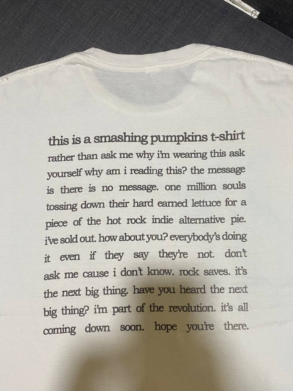 Band Tees Vintage The Smashing Pumpkin Size US XL / EU 56 / 4 - 4 Thumbnail