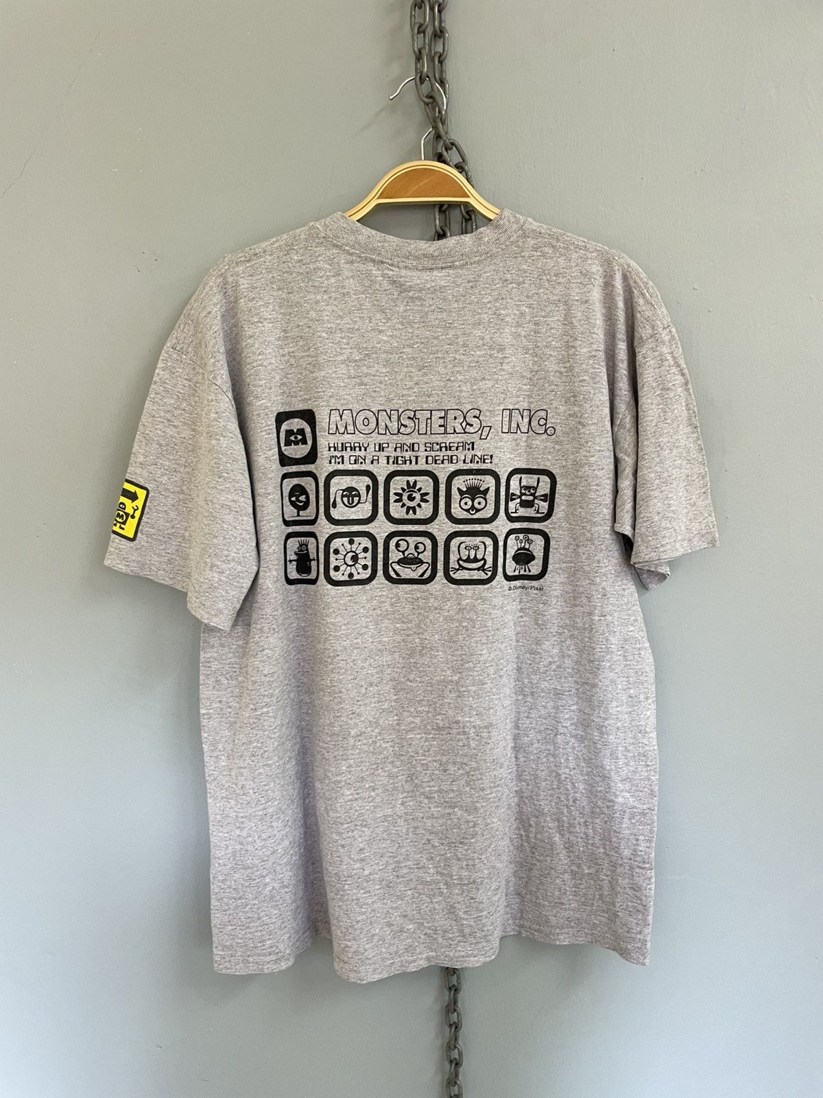 Disney Vintage Y2K Monsters Inc. Disney pixar t shirt Size US L / EU 52-54 / 3 - 2 Thumbnail