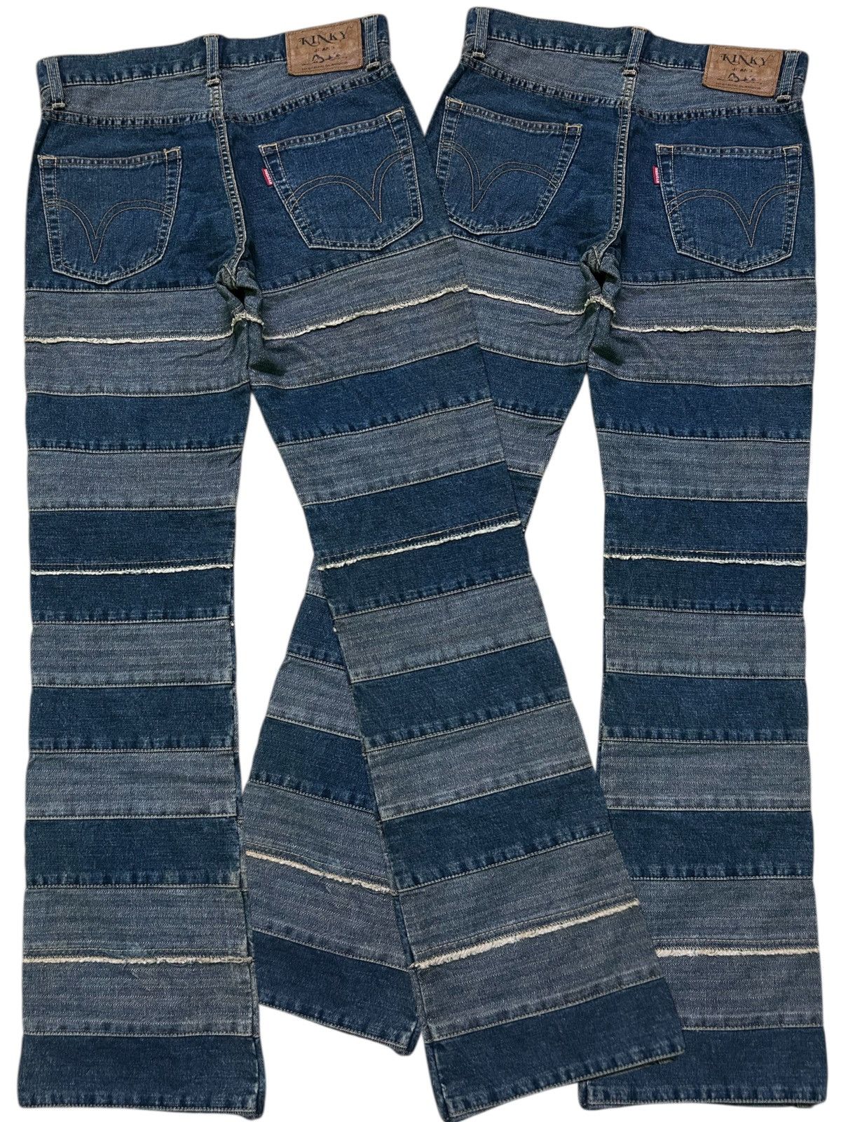 Hysteric Glamour × Kapital × Vintage HYSTERIC GLAMOUR HAGI FLARE VINTAGE DENIM JEANS Size US 28 / EU 44 - 1 Thumbnail