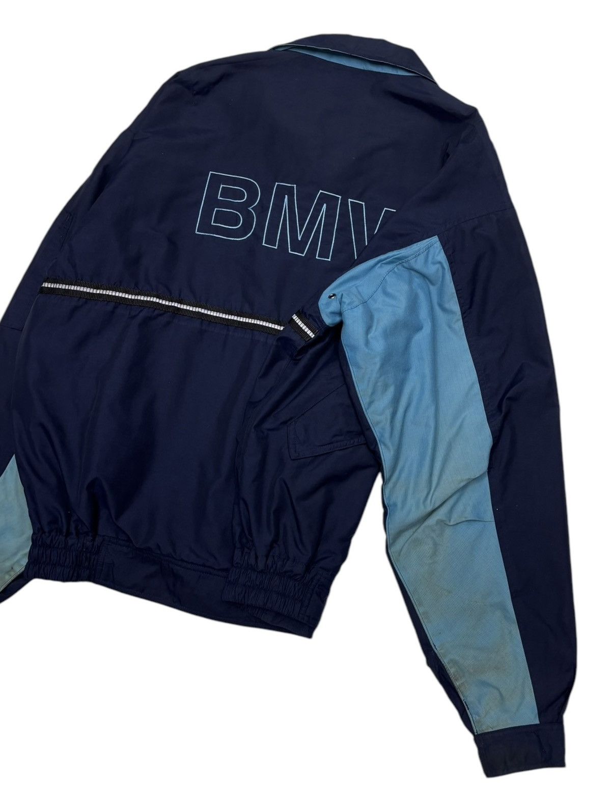 BMW 🔥VINTAGE BMW RACING SPECIALIST WORK BOMBER JACKET Size US XXL / EU 58 / 5 - 12 Thumbnail
