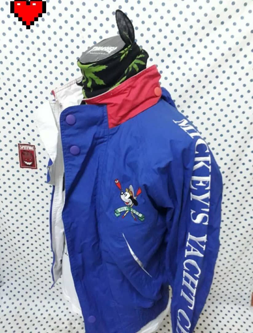 Japanese Brand Vintage Mickey Yacht Dicney Blue Colour Hoodie Jacket Size US M / EU 48-50 / 2 - 6 Thumbnail