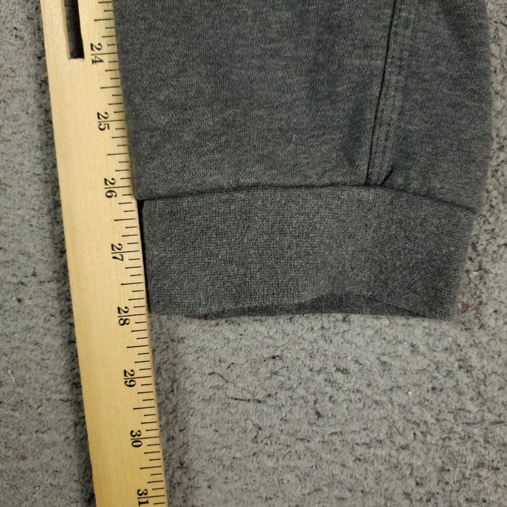 Nike Nike Pants Mens Large Gray Fleece Jogger Swoosh Sweatpants Size US 33 - 5 Thumbnail