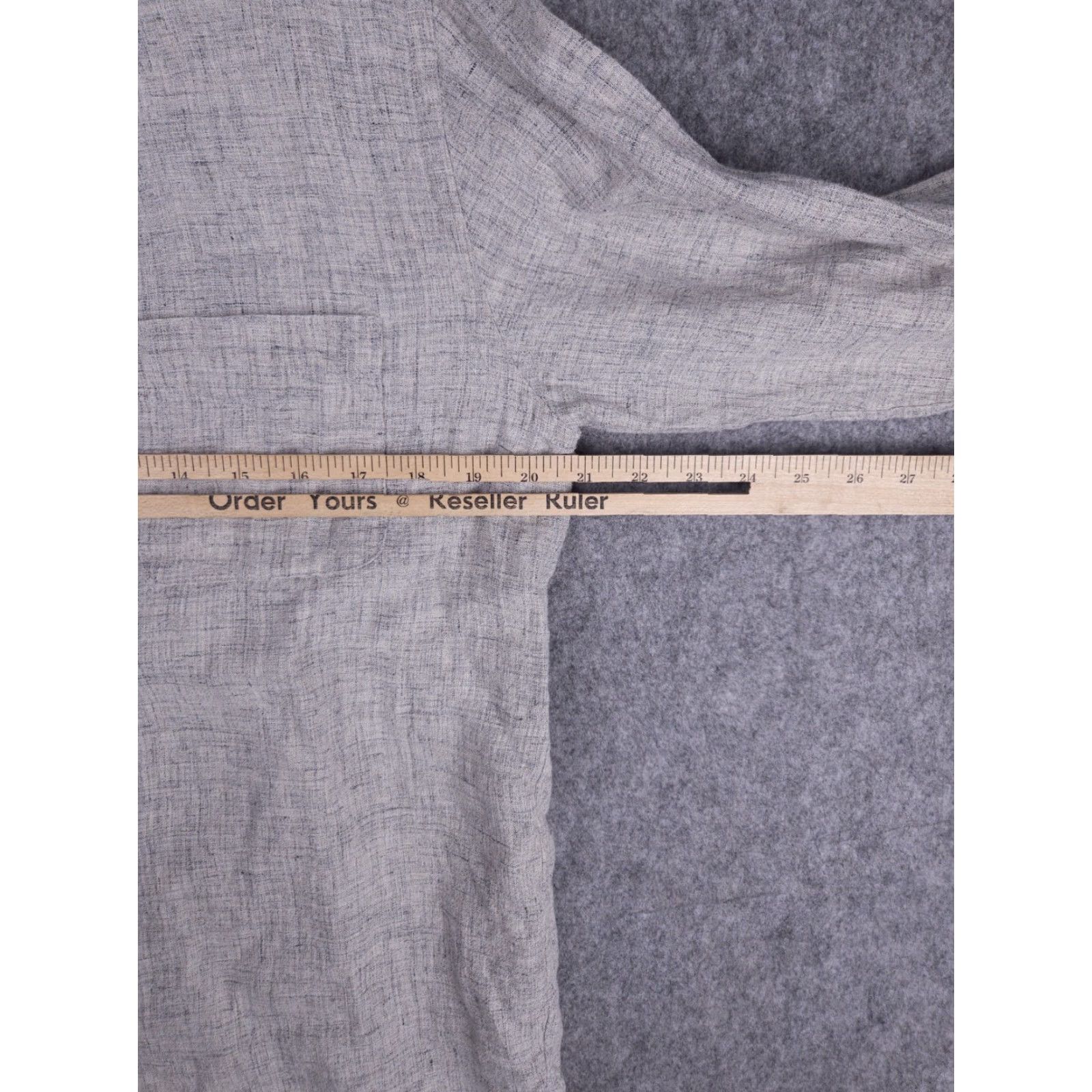 Sunny Sports VINTAGE Sunny Sports Japan American Life Shirt Men's XL Gray Button Up Linen Blend Size US XL / EU 56 / 4 - 7 Thumbnail