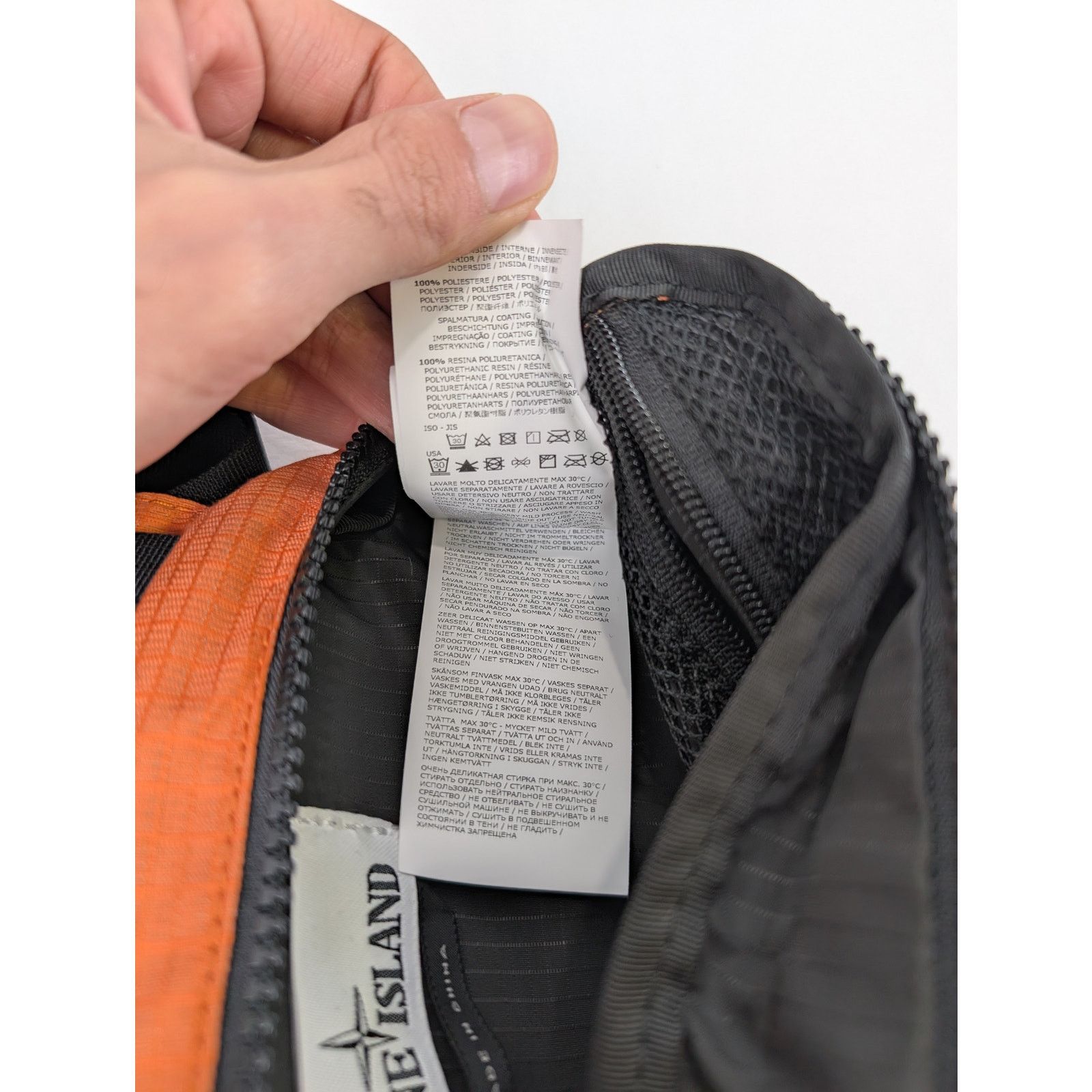 Stone Island o1rshd1 Size: OS / Fanny Pack Belt bag in Orange Size ONE SIZE - 18 Thumbnail
