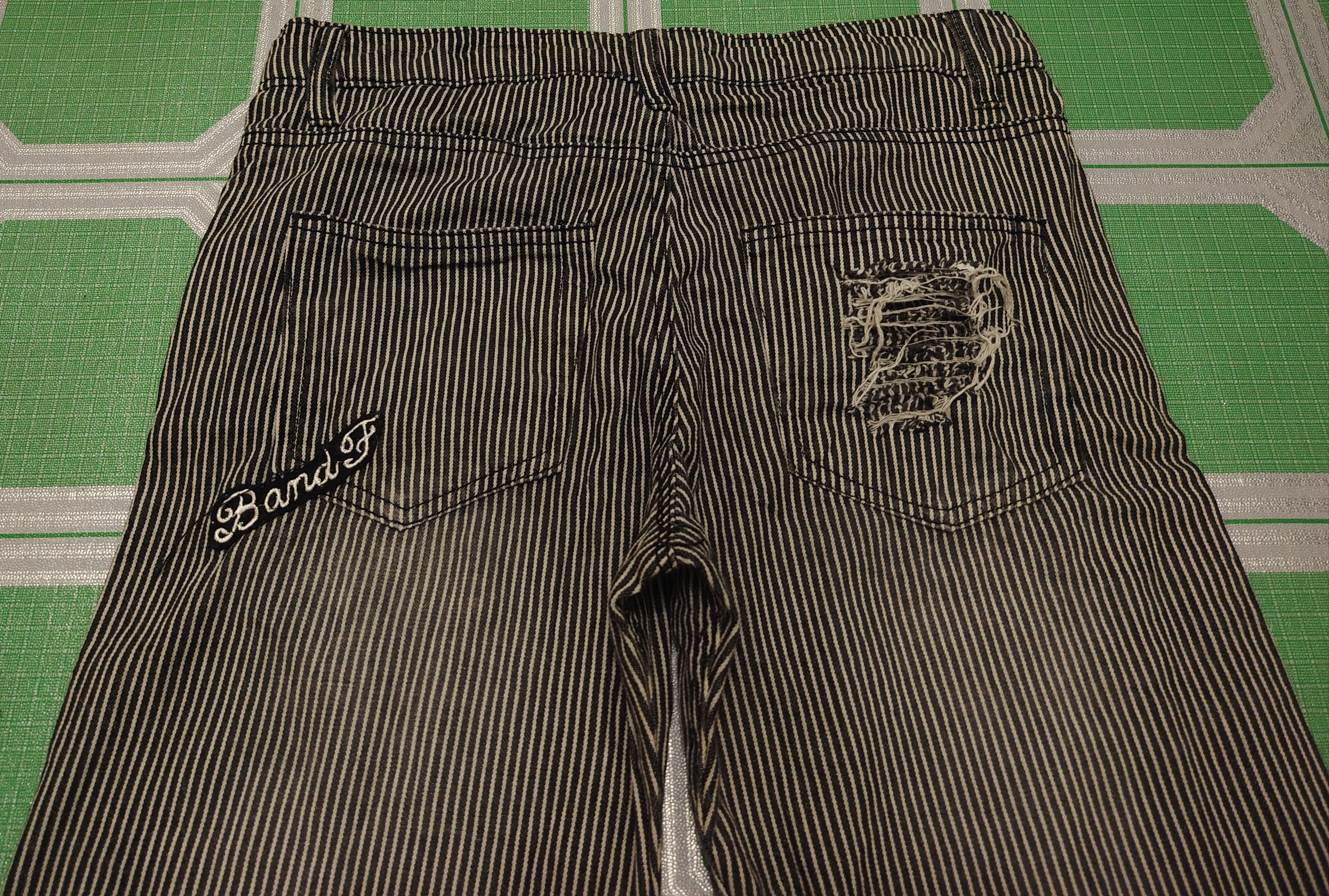 Who Decides War Japanese Back & Forth Hickory Pants Striped I6W9 Style Size US 30 / EU 46 - 13 Thumbnail