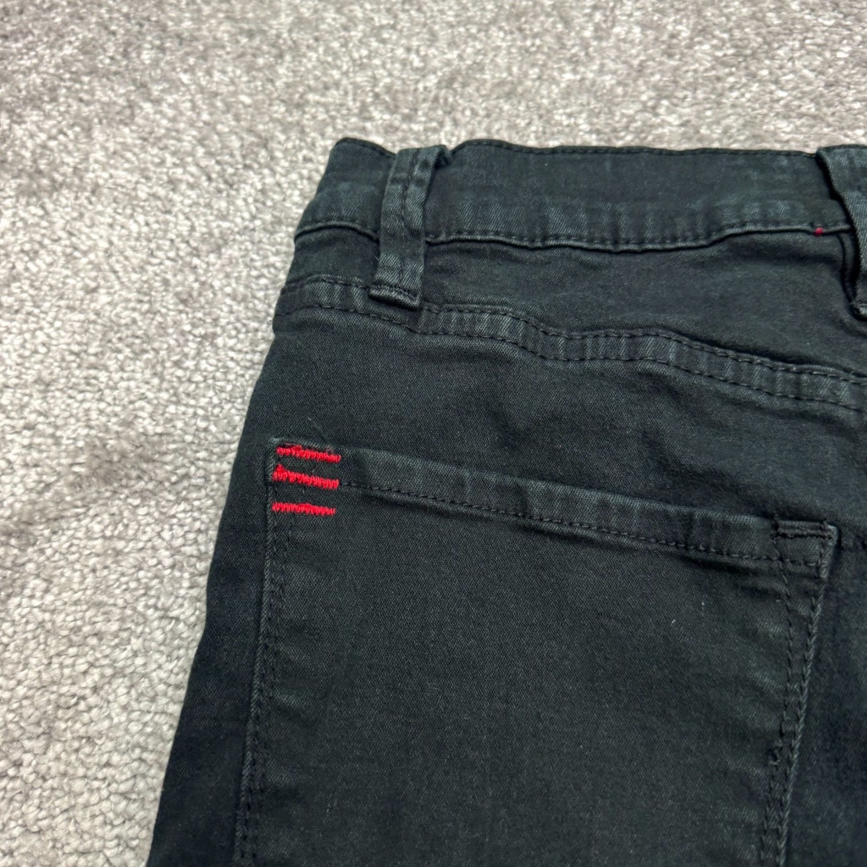Bdg VINTAGE BDG Urban Outfitters Womens Skinny Jeans 25 Black High Rise 28 in Denim Streetwear Size 42" / US 20 - 4 Thumbnail