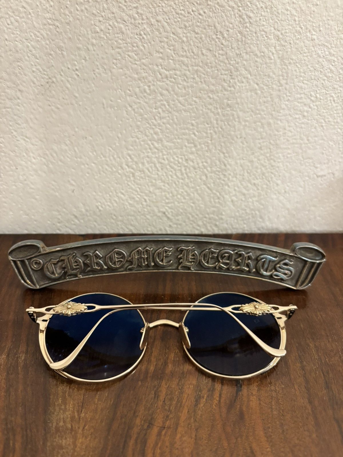 Chrome Hearts Gold sunglasses Oralie Size ONE SIZE - 1 Thumbnail