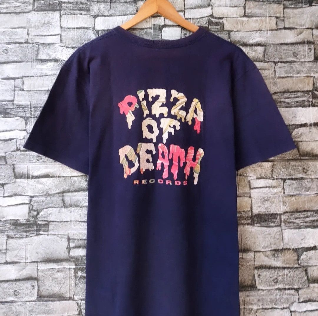 Band Tees Vtg 90's Ken Yokoyama Pizza Of Death Best Wishes Tshirt Size US M / EU 48-50 / 2 - 4 Thumbnail