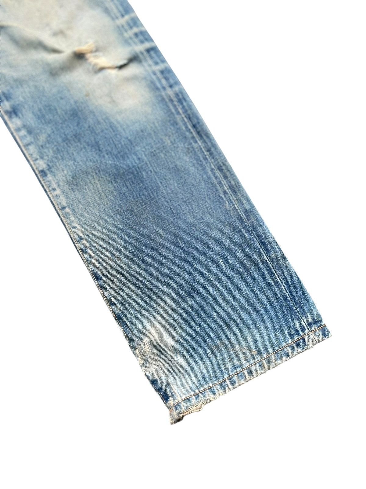 HRMTG Vintage Iron HR Market Selvedge Distresed Denim Size US 31 - 4 Thumbnail