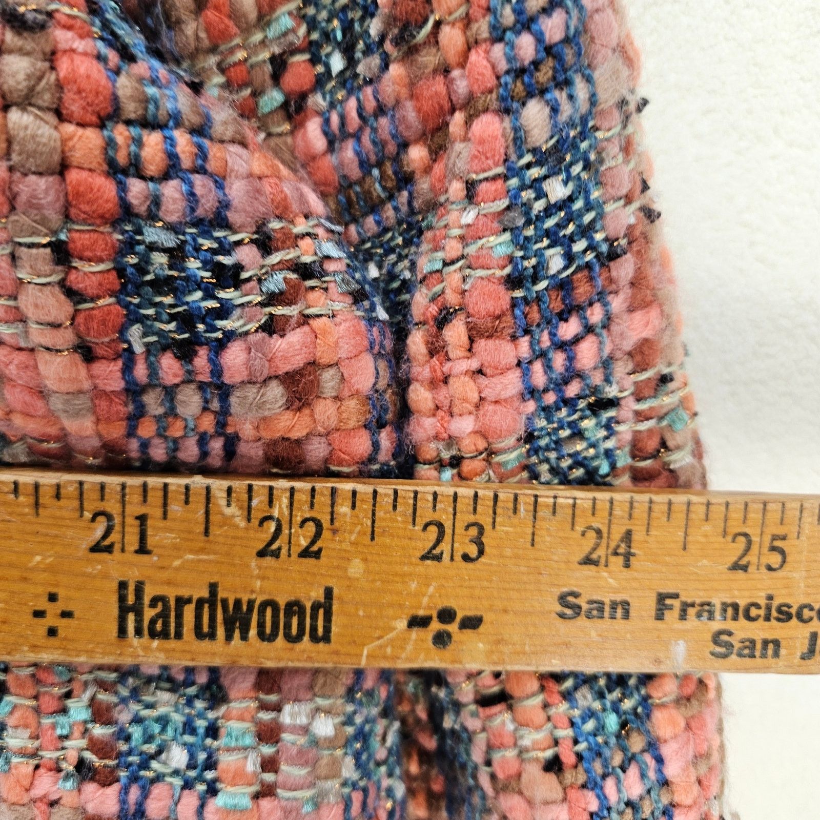 Scotch & Soda SCOTCH & SODA WOMEN'S XL WOOL-BLEND TWEED SHIRT JACKET Size XL / US 12-14 / IT 48-50 - 3 Thumbnail