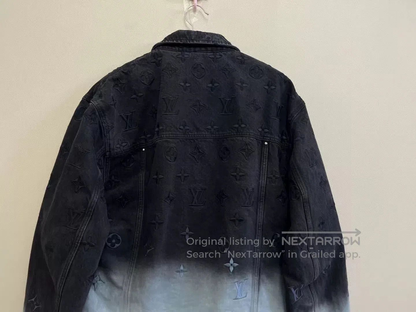 Louis Vuitton Louis Vuitton Gradient Logo Denim Jacket. Size US XXL / EU 58 / 5 - 5 Thumbnail