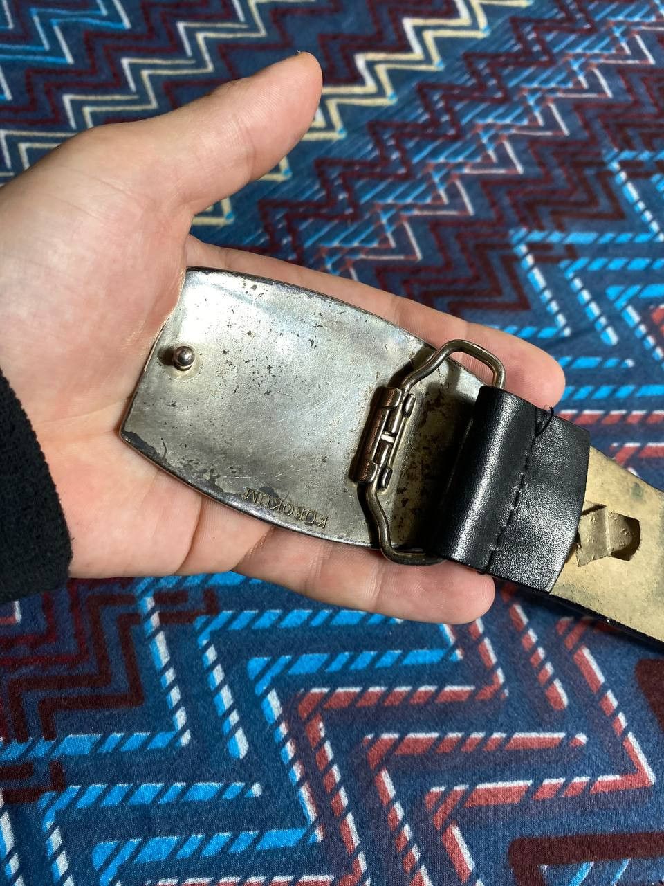 Vintage AVANT-GARDE LEATHER BELT RARE Size ONE SIZE - 3 Thumbnail