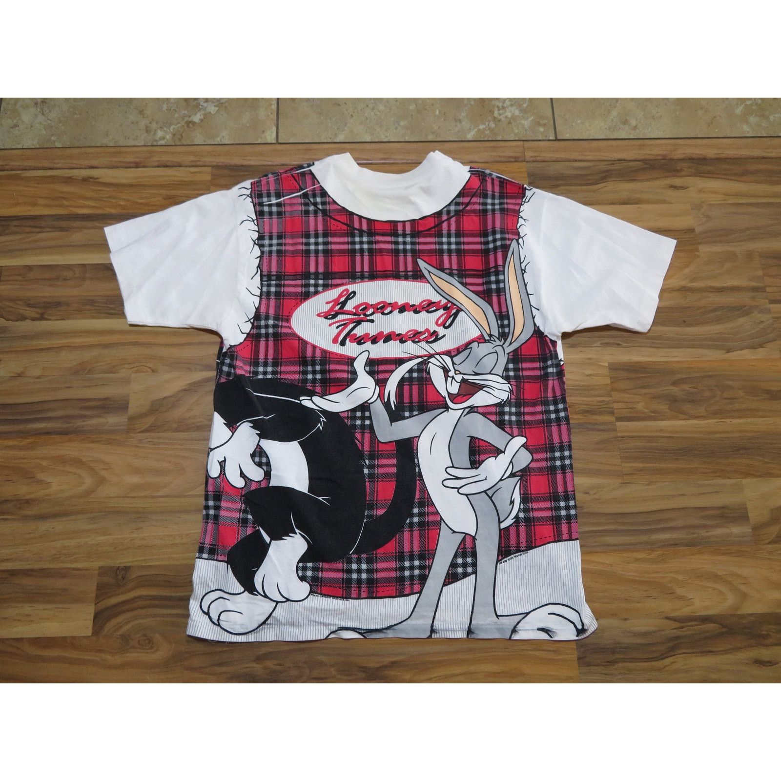 Other Looney Tunes Bugs Bunny Sylvester Tweety T-shirt Sz XL 1990s Size US XL / EU 56 / 4 - 1 Thumbnail