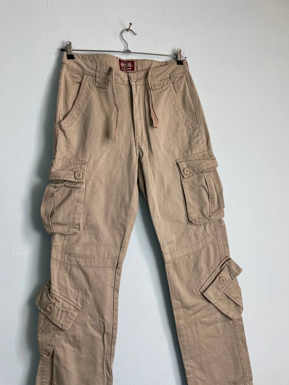 Japanese Brand Vintage Rick Owens Junya Watanabe Style Cargo Pants Size US 32 / EU 48 - 5 Thumbnail