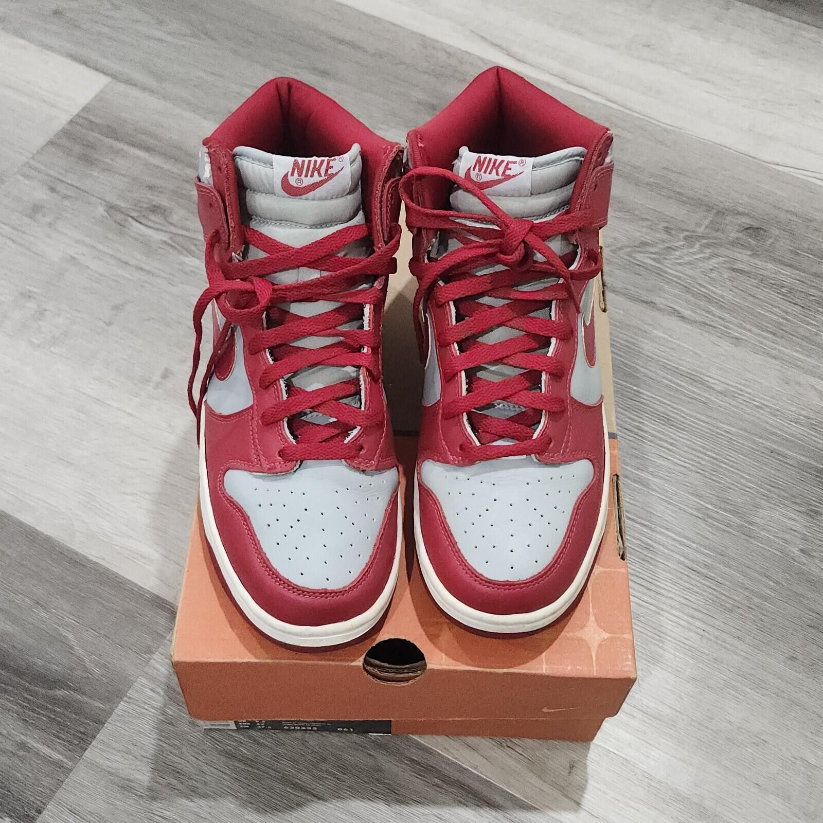 Nike Vintage 1999 Nike Dunk High LE UNLV Ultraman Mens 9.5 Size US 9.5 / EU 42-43 - 3 Thumbnail