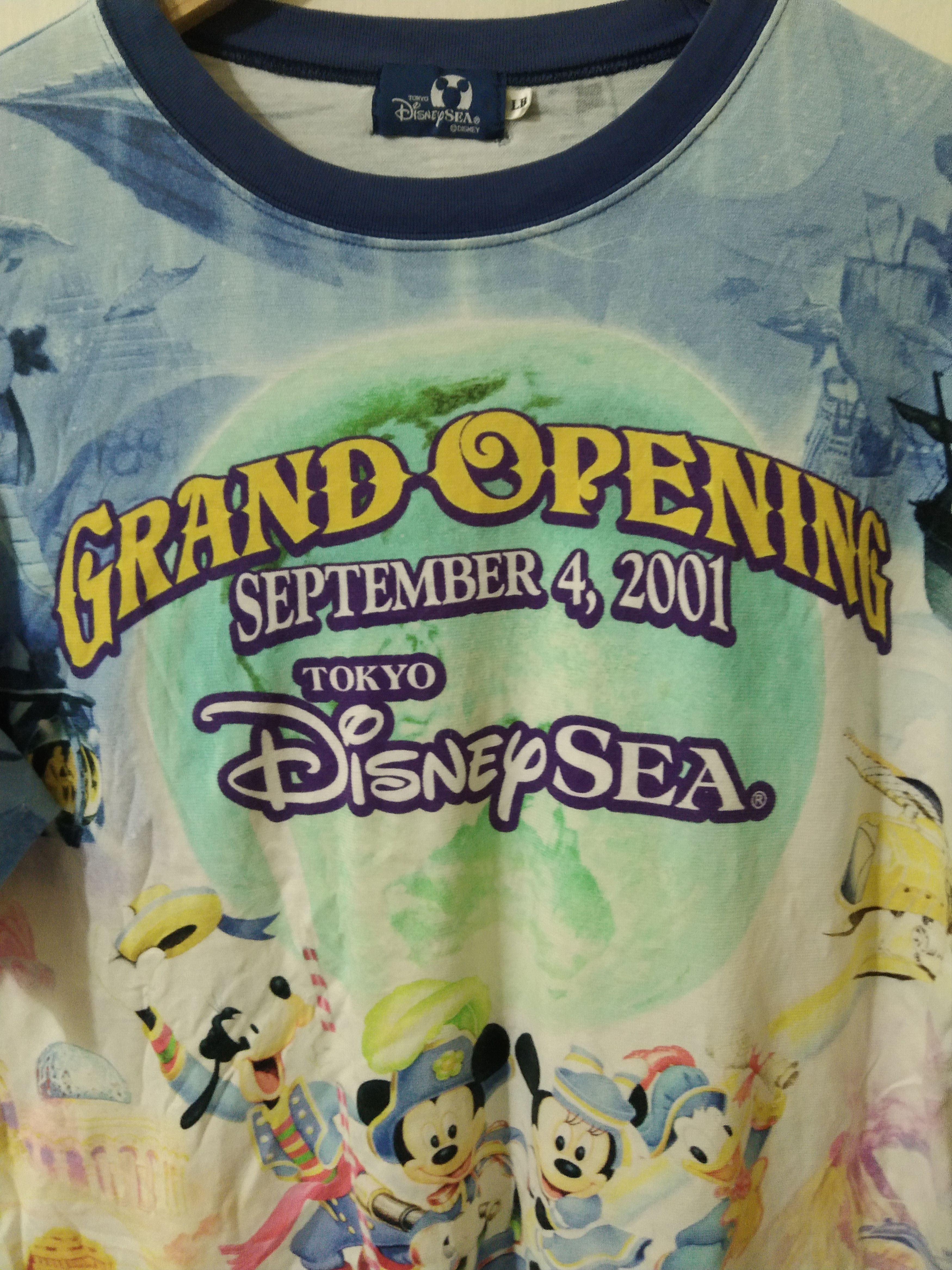 Disney Grand Opening DisneySea Shirt Size US L / EU 52-54 / 3 - 3 Thumbnail