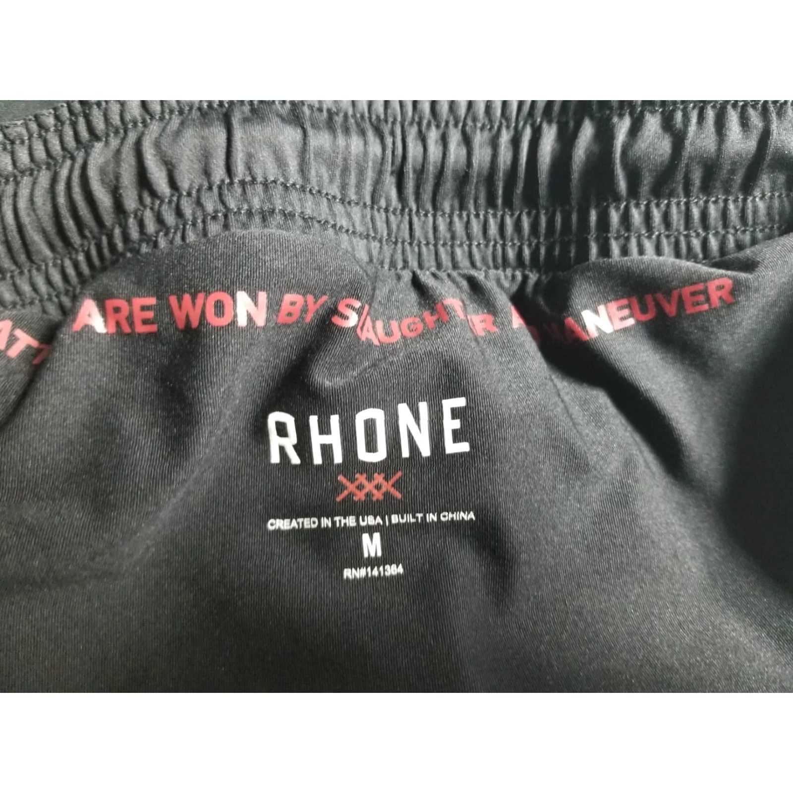 Rhone Rhone Athletic Shorts Pockets Black Mens Size Medium Linning See Pics Size US 31 - 7 Thumbnail