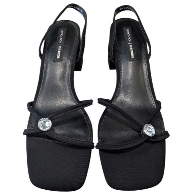 Steve Madden Steve Madden Jessica Rich Anya Black Heel Rhinestone 11M Size US 11 / IT 41 - 2 Thumbnail