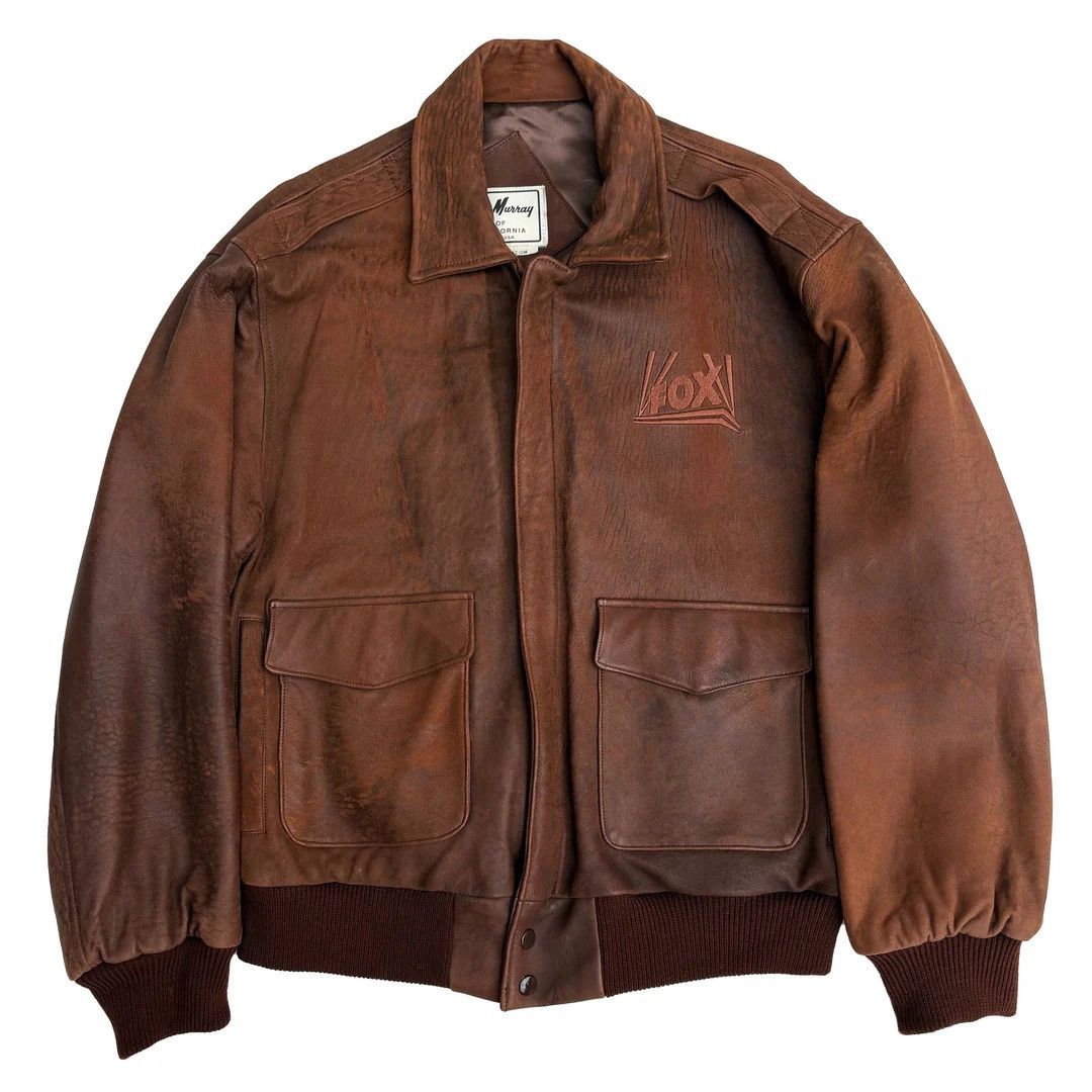 Vintage 20th Century Fox 1990 Vintage Movie Studio Leather Jacket Size US M / EU 48-50 / 2 - 1 Thumbnail