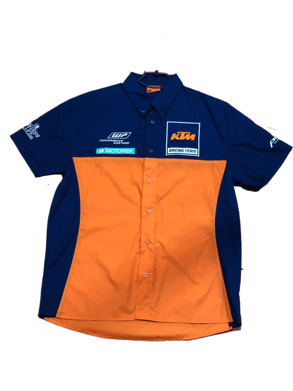 Vintage Vintage Moto GP KTM Team Racing Button Shirt Jersey Size M Size US M / EU 48-50 / 2 - 1 Thumbnail