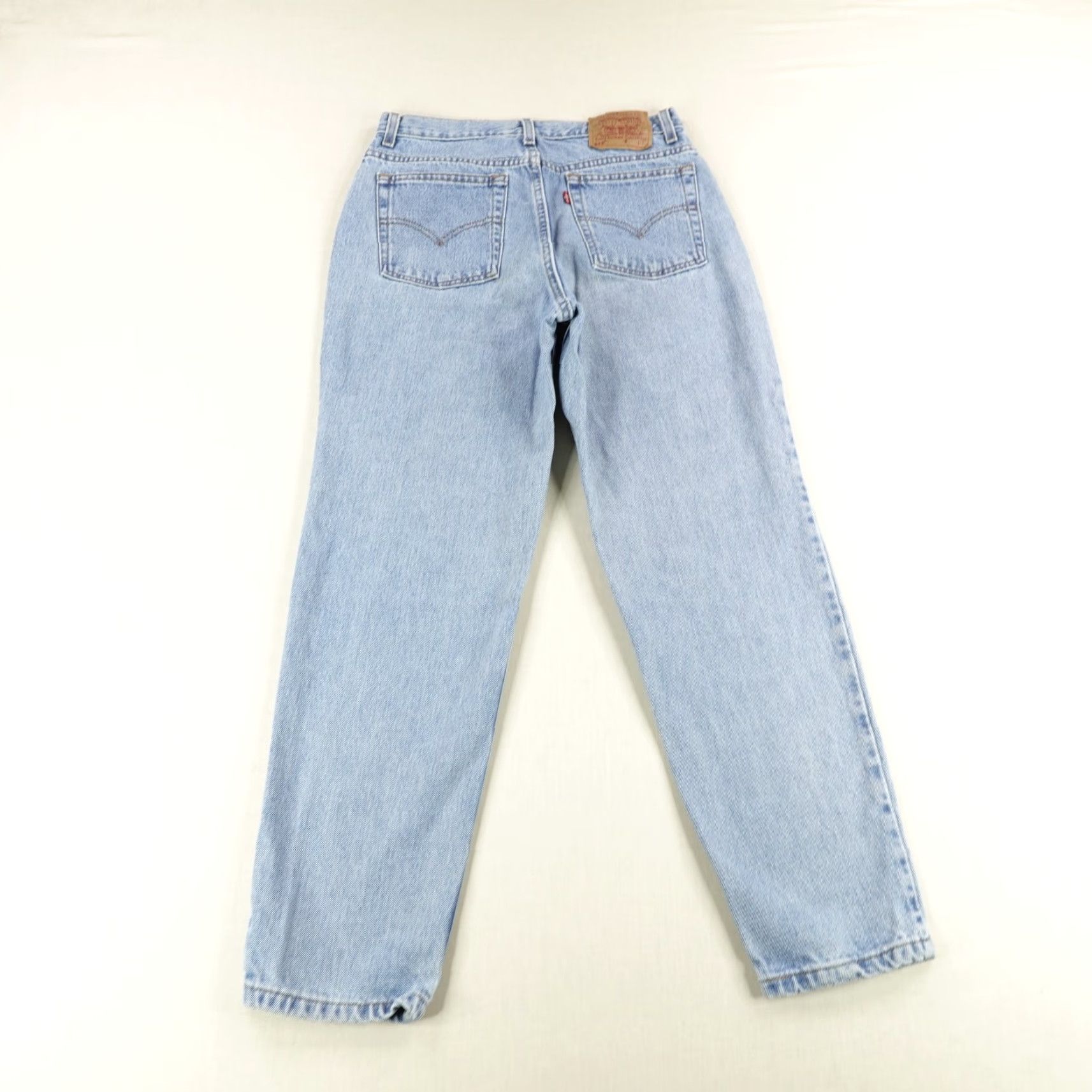 Levi's VINTAGE Levi's 512 Jeans Womens 14 Slim Fit Tapered High Rise Blue Denim Made in USA 90s Size 36" / US 14 / IT 50 - 5 Thumbnail