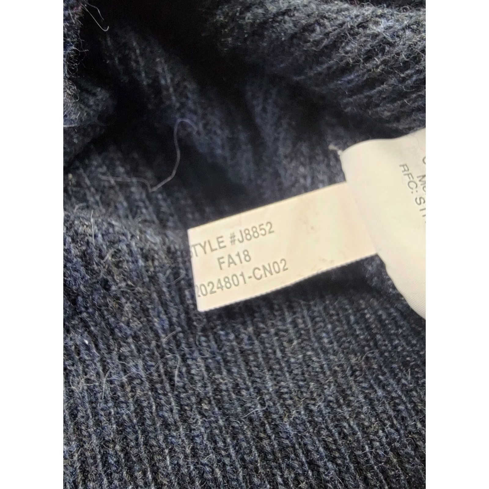 Madewell Madewell Sweater Womens XS Blue Ruffled Tie-Front Pullover Merino Wool Size XS / US 0-2 / IT 36-38 - 5 Thumbnail