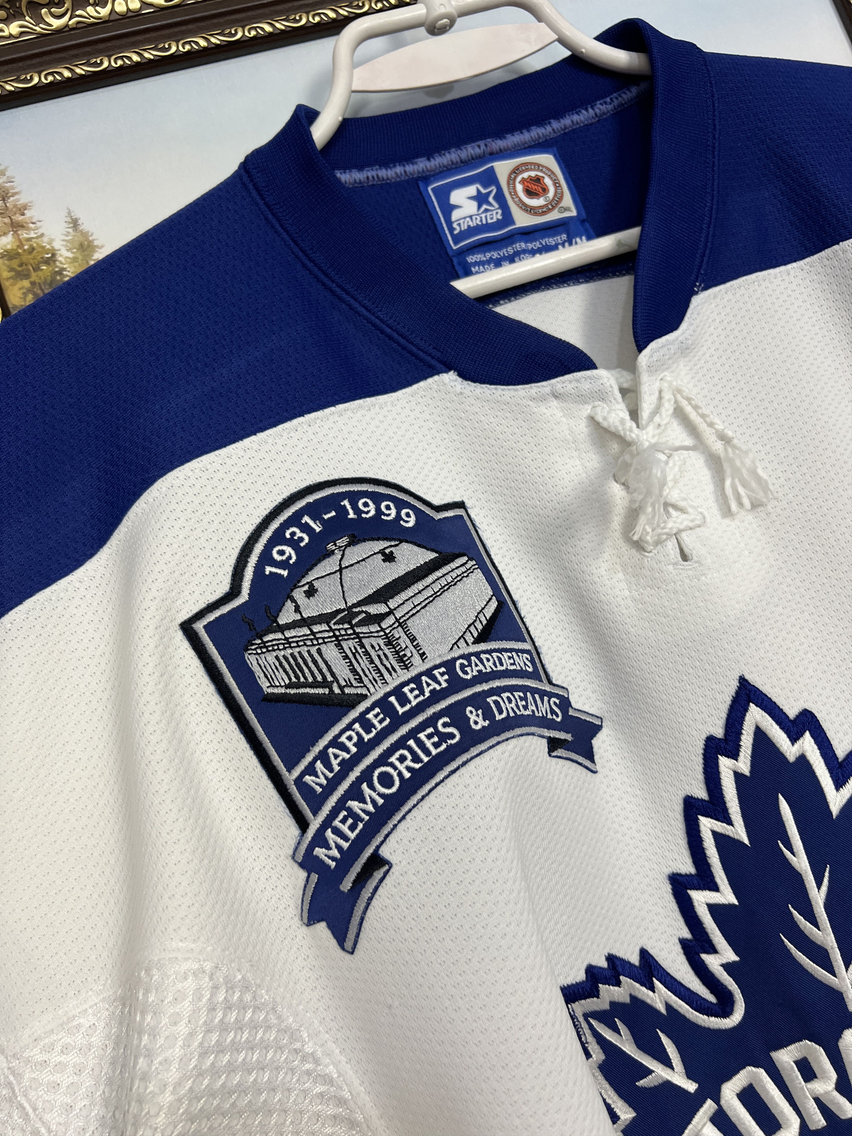 Starter Vintage 90's Toronto Maple Leafs Long Sleeve Jersey Trikot Size US M / EU 48-50 / 2 - 4 Thumbnail