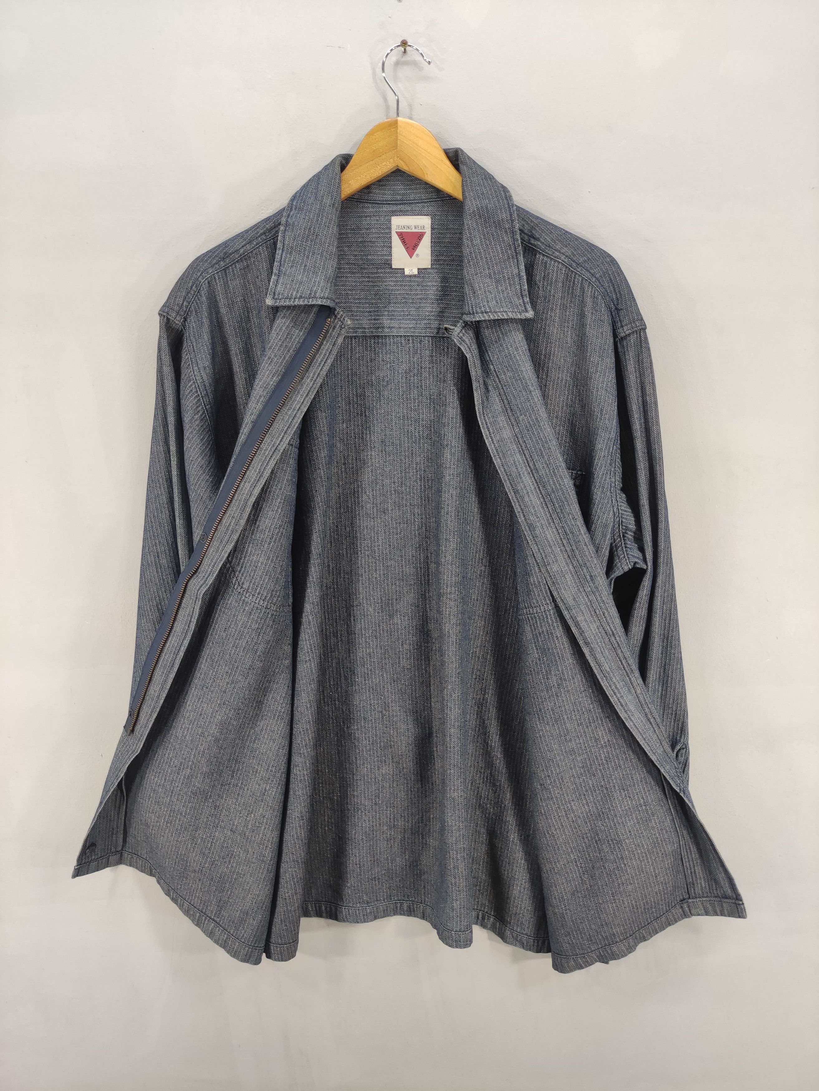 Japanese Brand Vintage Jeaning Wear There Piggeon Shirt Jacket Size US L / EU 52-54 / 3 - 5 Thumbnail