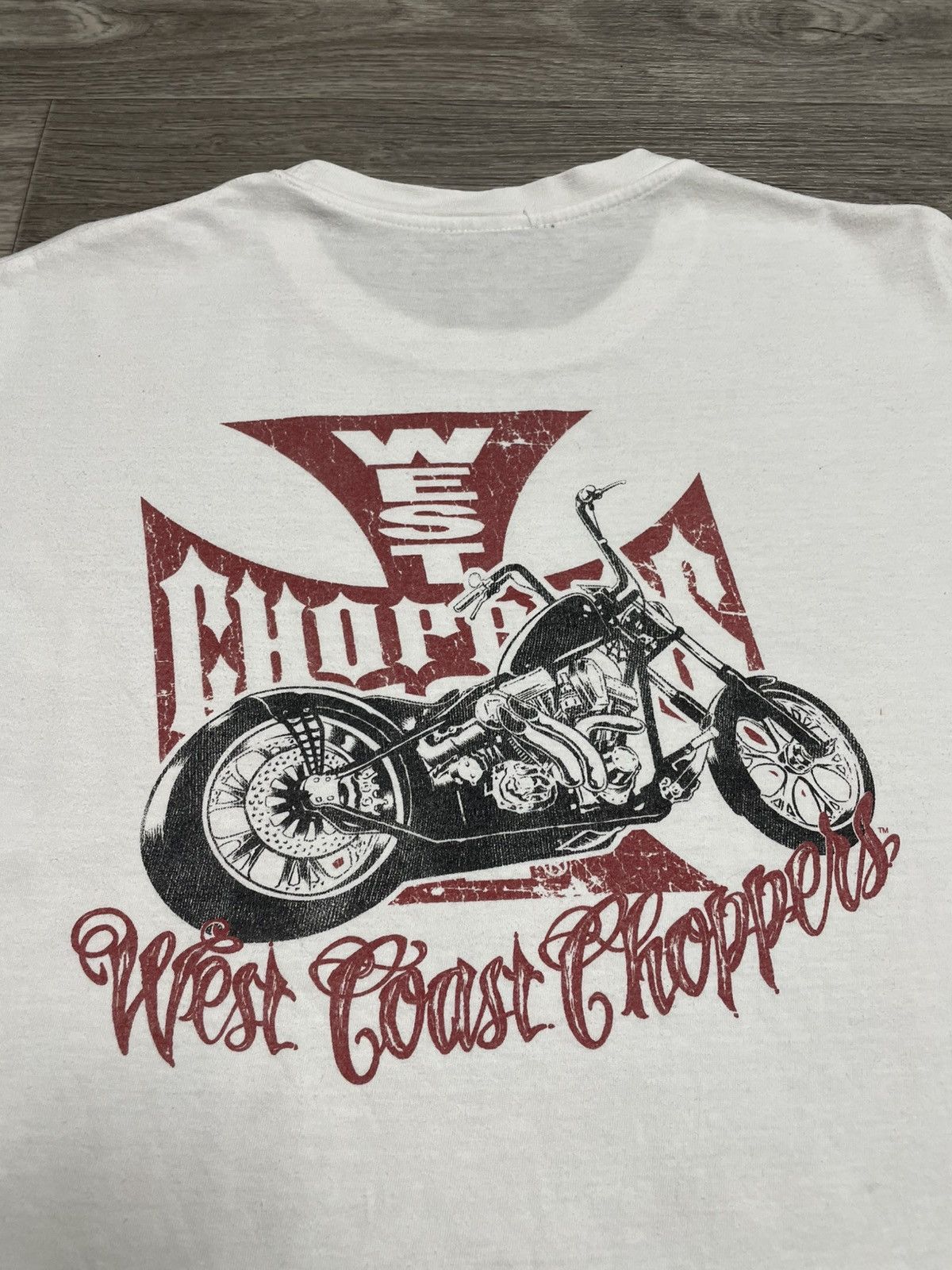 West Coast Choppers Vintage West Coast Choppers Fuck Everybody T-Shirt Size US XL / EU 56 / 4 - 14 Thumbnail