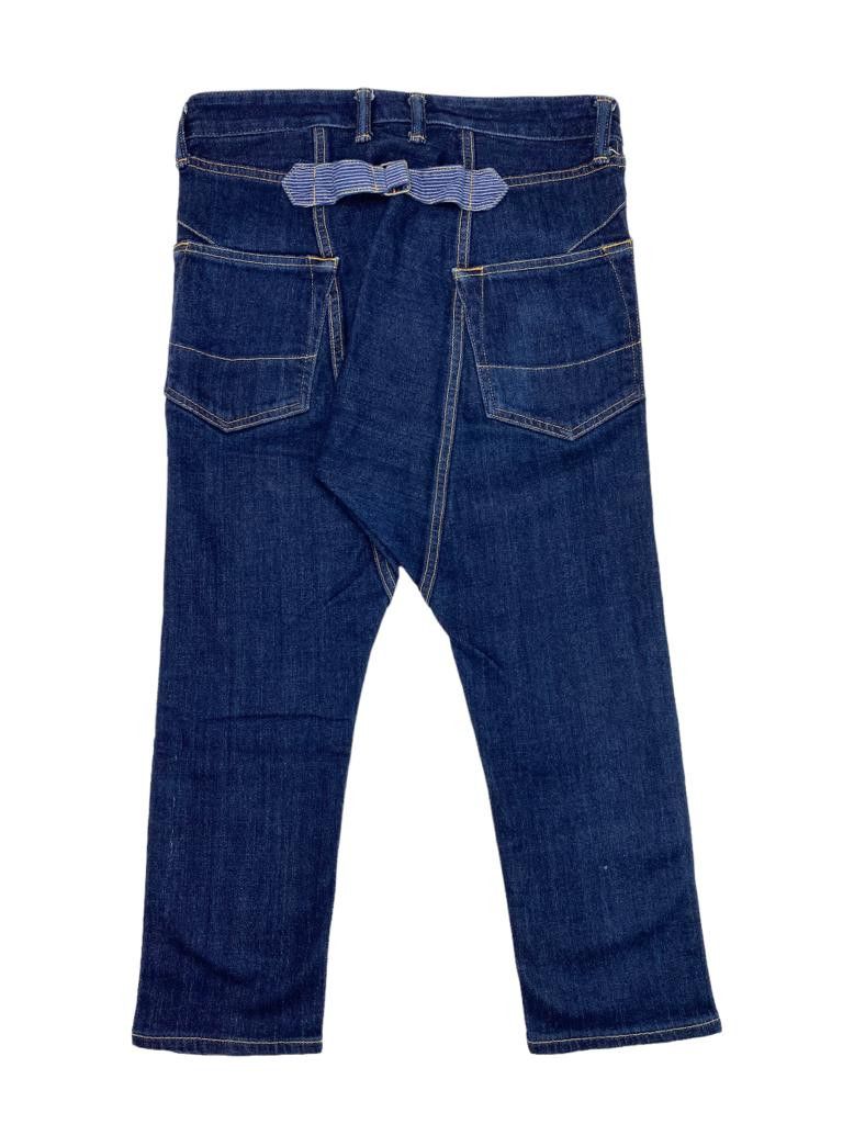 Junya Watanabe RUNWAY SS15 Junya Man Cinch Back Cropped Sarouel Pants Size US 29 - 3 Thumbnail
