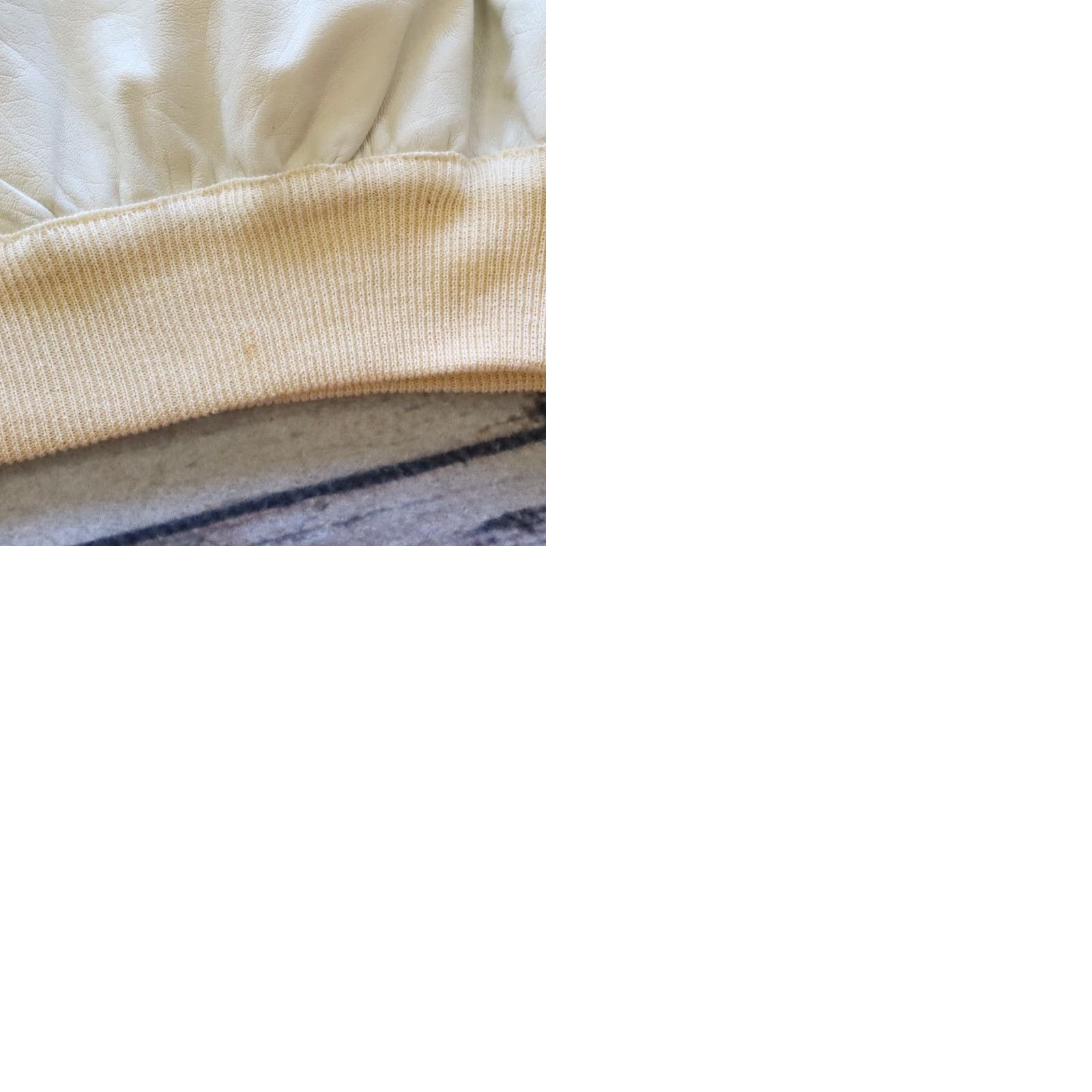 Bally VINTAGE Bally Of Switzerland Leather Shirt Made in Italy - Size M - Ivory - Polo - Men Size US M / EU 48-50 / 2 - 9 Thumbnail