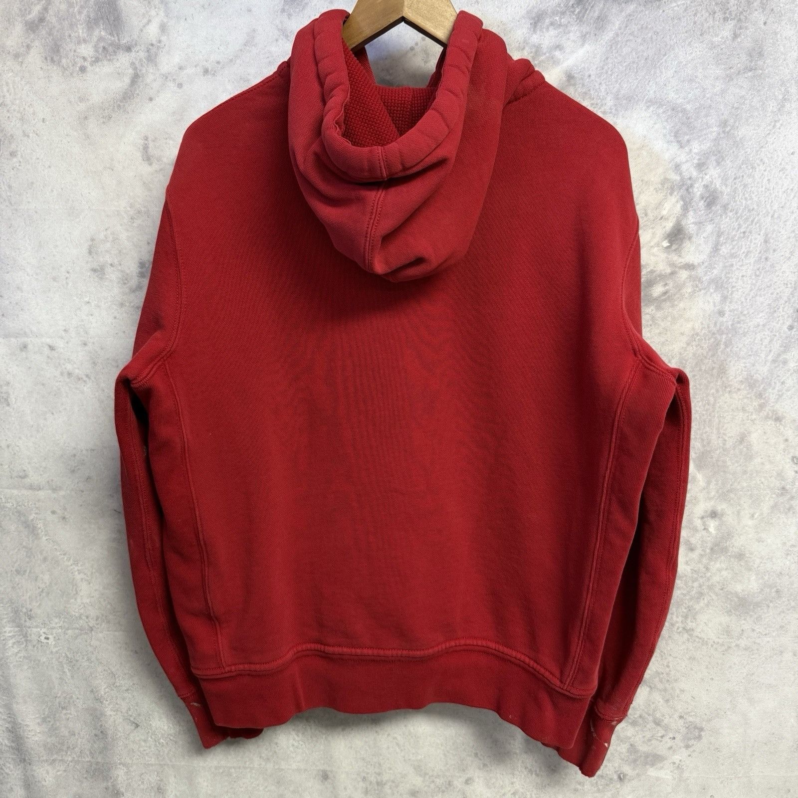 Polo Ralph Lauren Vintage Polo Ralph Lauren Hoodie Sweatshirt Mens Large Red Size US L / EU 52-54 / 3 - 3 Thumbnail